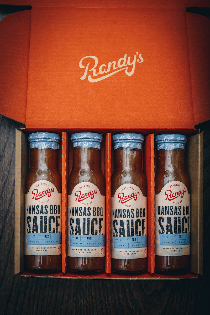 BBQ Sauce Lovers GIFT BOX Ltd Edition Randy s Original Wing Co