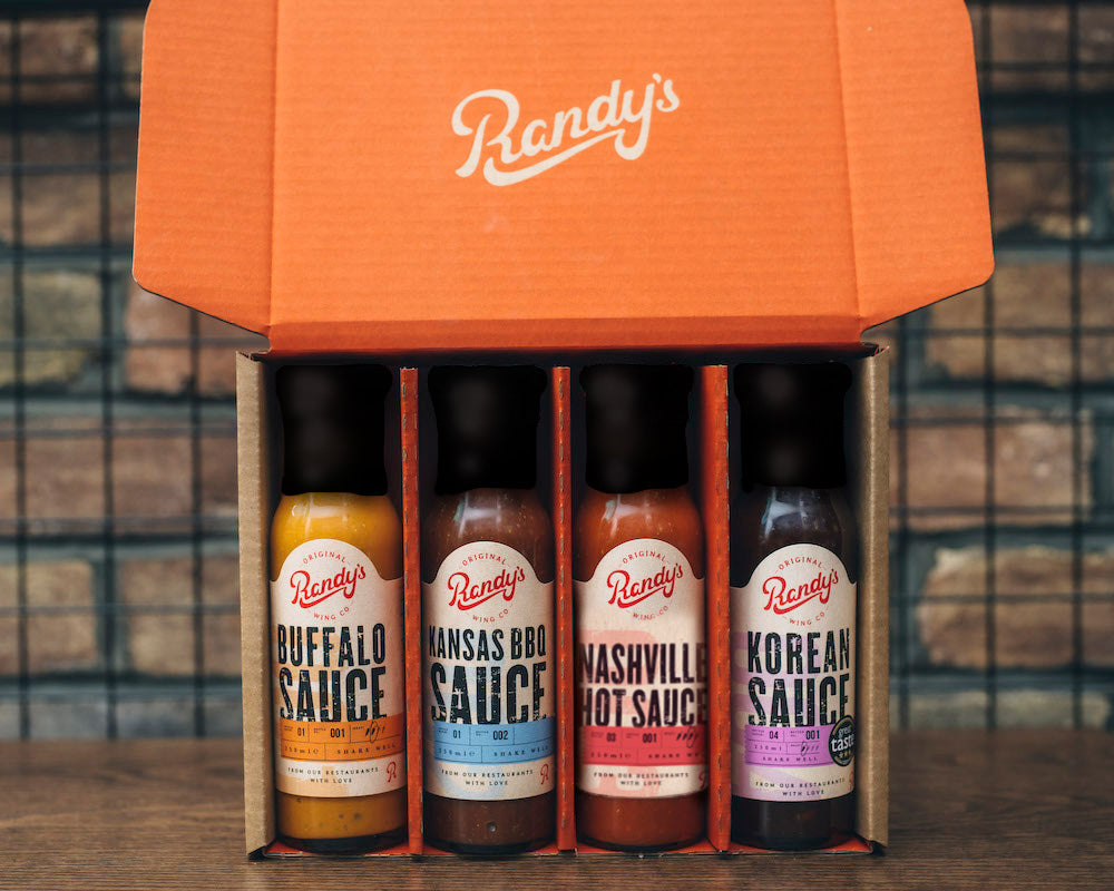 Ultimate Hot Sauce Gift Pack Randy's Original Wing Co