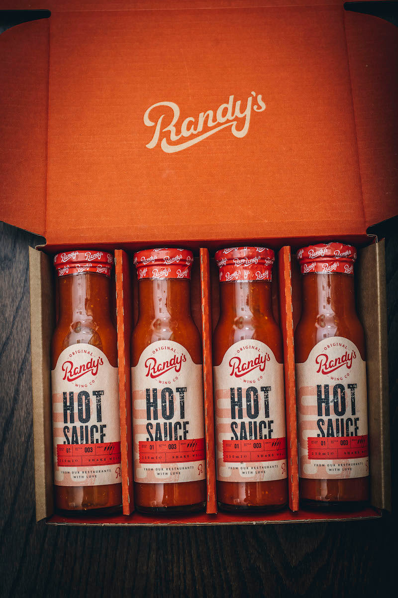 Hot Sauce Lovers GIFT BOX Ltd Edition Randy's Original Wing Co